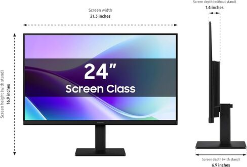Samsung 27 "S3 (S32GF) FHD عالية الدقة 120 هرتز مع لوحة IPS ، وميض خالي in Kuwait