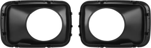 زوج كوفو الأمامي الضباب الإضاءة الإطار زوج متوافق مع 2009 2010 2011 Honda Pilot Fog Light Cover Cover Trim Left & Right Plastic (PP) لـ 71107-SZA-A00ZZ 71102-SZA-A00ZZ HO1038101 HO1039101 in Kuwait