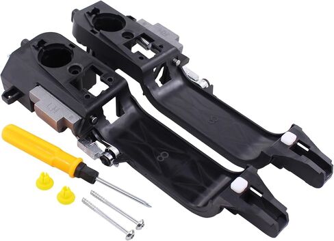 MOTOKU Pair Front Exterior Door Handle Bracket Reinforcement Base for Ford Focus 2008-2011 Left Driver and Right Passenger Side in Saudi Arabia