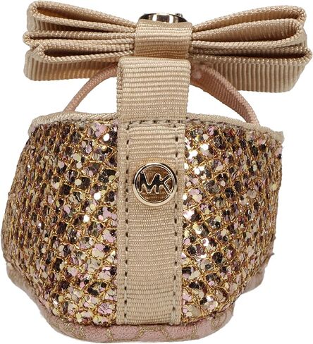 MICHAEL KORS Girls Baby Day Crib Shoe, White, 2 Infant in Kuwait