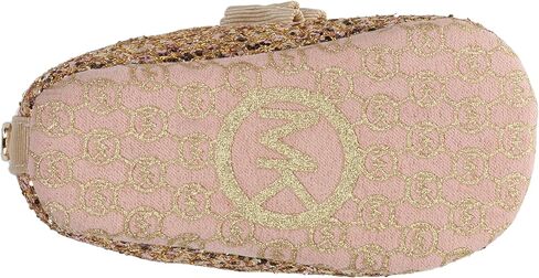 MICHAEL KORS Girls Baby Day Crib Shoe, White, 2 Infant in Kuwait
