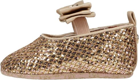 MICHAEL KORS Girls Baby Day Crib Shoe, White, 2 Infant in Kuwait