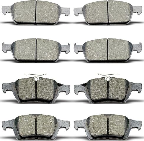 D1564 D1645 Front Rear Ceramic Brake Pads Set Fit For 2013-2016 Ford Escape For 2014 Ford Transit For 2015 Ford Transit Connect All Models in Saudi Arabia