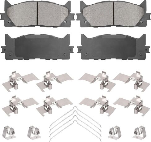 Front Ceramic Brake Pads Set for Toyota 2007-2017 Camry, Avalon 2008-2018, for Lexus ES300h ES350 4PCS in Saudi Arabia