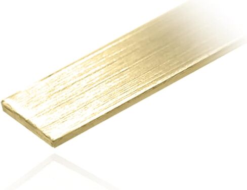 Iti NYC GOLD 10K GOLD (417) سلك مسطح صلب - .080 × .040 بوصة (2.0 × 1.0 مم) in Saudi Arabia