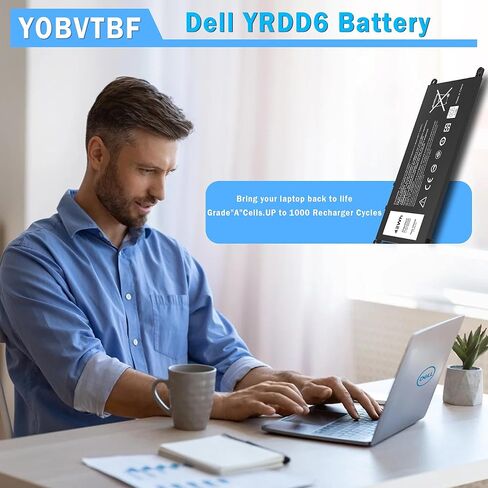 6MT4T Battery E5470 E5570 Battery Compatible with Dell Latitude14 5470 E5470 15 5570 E5570 Precision 15 3510 M3510 Series 7V69Y TXF9M 79VRK 07V69Y 0HK6DV 079VRK 0TXF9M 7.6V 62WH in Saudi Arabia