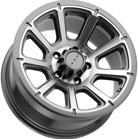 Vision 353 Turbine Trailer 15x6 5x4.5 " +0mm Gunmetal Wheel Rim 15" بوصة in Saudi Arabia
