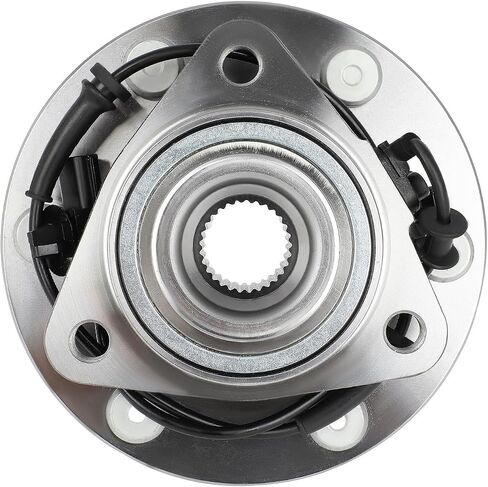 Detroit Axle-2 مراكز تحمل العجلات الأمامية لعام 2011-2013 Infiniti QX56 ، 2014-2021 QX80 ، 2017-2022 Nissan Armada Wheel Wheel and Hubs Assembly Placbly in Saudi Arabia