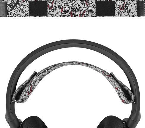 Geekria Flex Fabric Headband Pad Compatible with SteelSeries Arctis 5 & Arctis 3 All-Platform Gaming, Headphones Replacement Band, Headset Head Top Cushion Cover Repair Part (Black) in Saudi Arabia