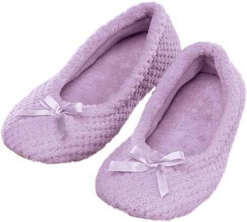 Walterdrake Chenille Ballet Slippers in Kuwait