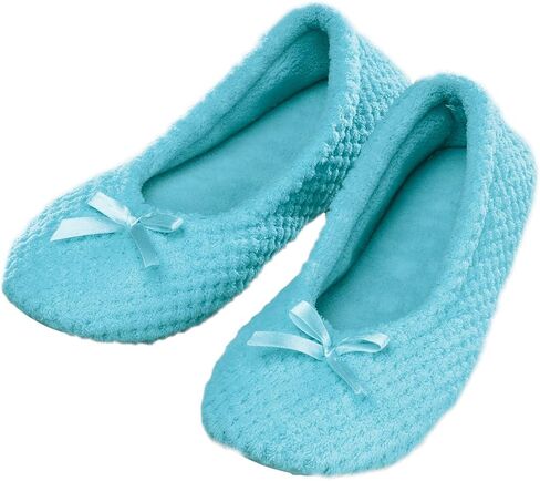 Walterdrake Chenille Ballet Slippers in Kuwait