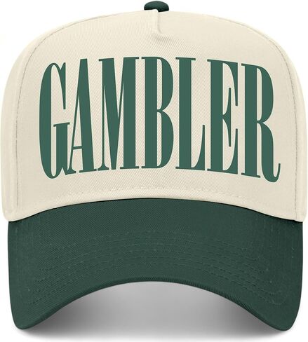 Gambler Serif Vintage Trucker Hat | Premium Snapback Baseball Hat for Men & Women in Saudi Arabia