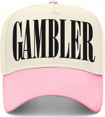 Gambler Serif Vintage Trucker Hat | Premium Snapback Baseball Hat for Men & Women in Saudi Arabia