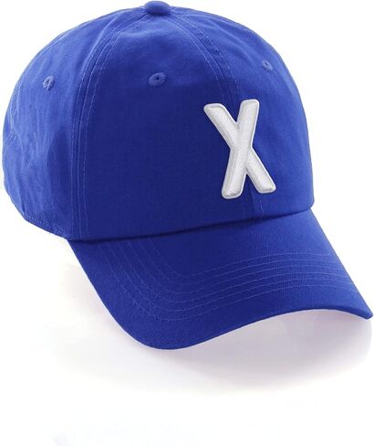 Daxton Classic Baseball Dad Hat Embroidered Initial Letter Low Profile Hat Cap in Saudi Arabia