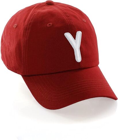 Daxton Classic Baseball Dad Hat Embroidered Initial Letter Low Profile Hat Cap in Saudi Arabia