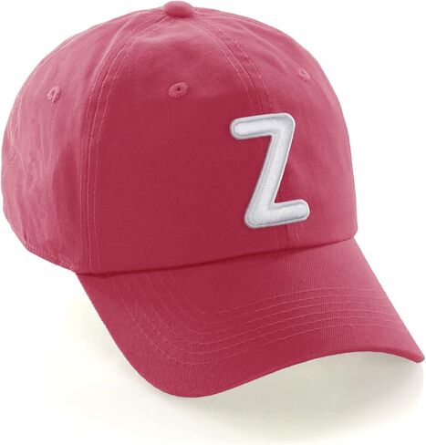 Daxton Classic Baseball Dad Hat Embroidered Initial Letter Low Profile Hat Cap in Saudi Arabia