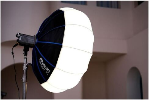 Amaran Lantern 65, 2ft(65cm) Omnidirectional Bowens Mount Soft Light Modifier for Ambient Lighting, Quick-Build Design, Portable and Ideal for Studio and On-Location Video Content in Kuwait