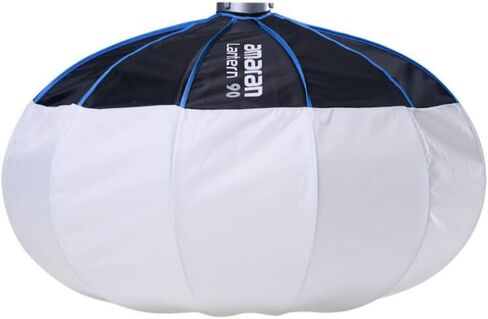 Amaran Lantern 65, 2ft(65cm) Omnidirectional Bowens Mount Soft Light Modifier for Ambient Lighting, Quick-Build Design, Portable and Ideal for Studio and On-Location Video Content in Kuwait