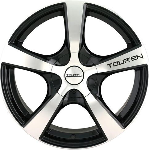 TR9 17x7 ، نمط الترباس: 5x110/115 ، الإزاحة: 42 ، الوجه الأسود/الآلي/الشفة الماكينة ، مجموعة من 1 in Kuwait
