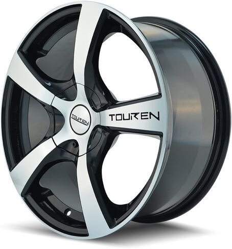 TR9 17x7 ، نمط الترباس: 5x110/115 ، الإزاحة: 42 ، الوجه الأسود/الآلي/الشفة الماكينة ، مجموعة من 1 in Kuwait