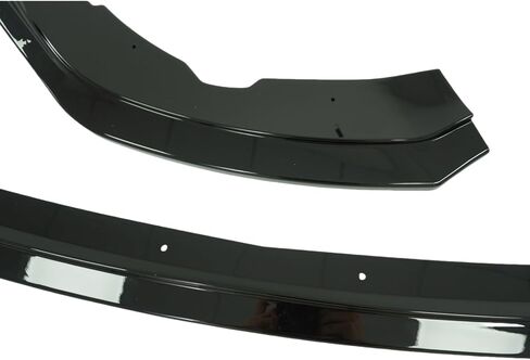 Front Lip 3pcs متوافق مع Subaru WRX STI 2011 2012 2013 2014 CS2 Style Pront Pumper Ship Splitter (طباعة ألياف الكربون) in Saudi Arabia