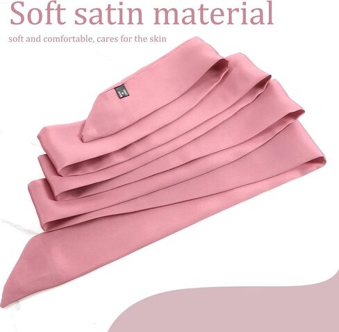 4 Pcs Satin Bathrobe Belt Replacement Wedding Satins Sash-Belts Long Double Side Satin Belt for Party Special Occasion 79 x 2 Inches, Black, White, Grey, Pink in Saudi Arabia