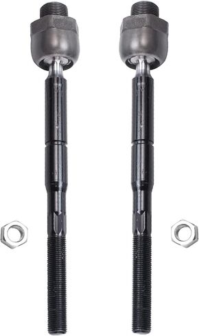 Detroit Axle-TIE ROTS KIT FORTS FOR 2005-2011 DODGE RAM DAKOTA ، 2006-2009 MITSUBISHI RAIDER 2007 2008 ، 4 Inner & Outer TIE RODS ، 2 BOOTS ، PRESSION in Saudi Arabia