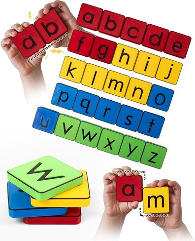 Learn Your Alphabet! Magnetic, Self-Correcting Letters That Can Help Your Child Learn The Basics! in Saudi Arabia