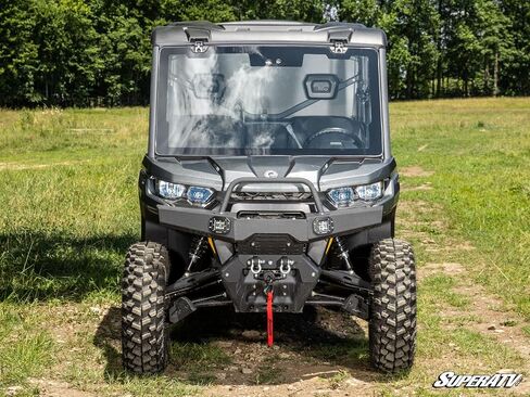 SuperATV Can-Am Defender MaxDrive Power Flip Glass Windshield in Saudi Arabia