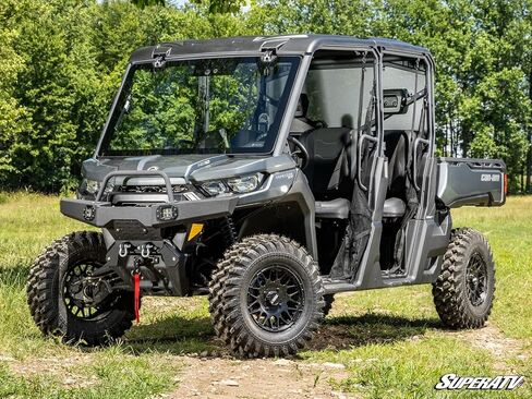 SuperATV Can-Am Defender MaxDrive Power Flip Glass Windshield in Saudi Arabia