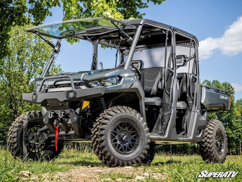 SuperATV Can-Am Defender MaxDrive Power Flip Glass Windshield in Saudi Arabia
