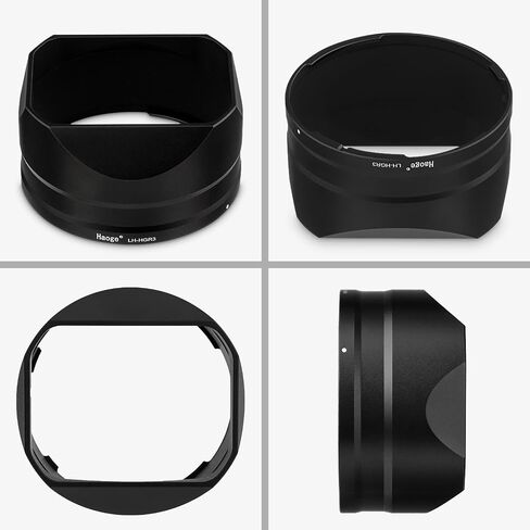 Haoge Metal Square Lens Hoods for RICOH GRIIIX GR3x HDF Camera Accessories in Saudi Arabia