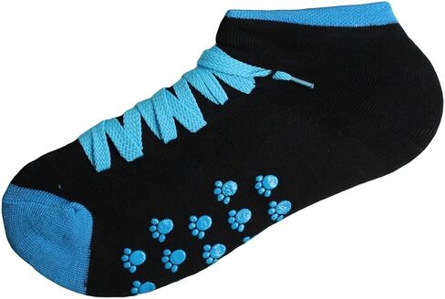 Gilbins Womens Cute No Show Sock With Shoe Lace & Anti Slip Sole in Saudi Arabia