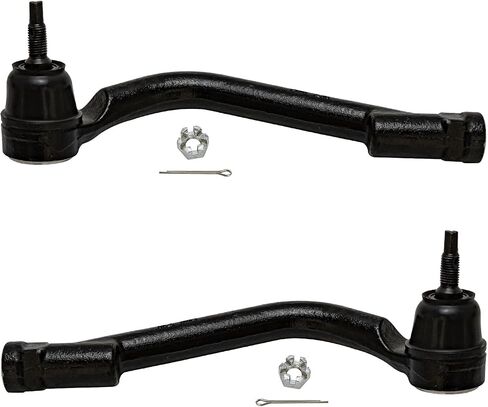 Detroit Axle-6pc مجموعة أذرع التحكم في النهاية الأمامية لـ Hyundai 2013-2014 Santa Fe XL ، 2013-2018 Santa Fe Sport ، 2 مفاصل كرة ذراعي منخفضة 2 قضبان الترجيع 2 قضبان التعادل الخارجية بديلة in Kuwait
