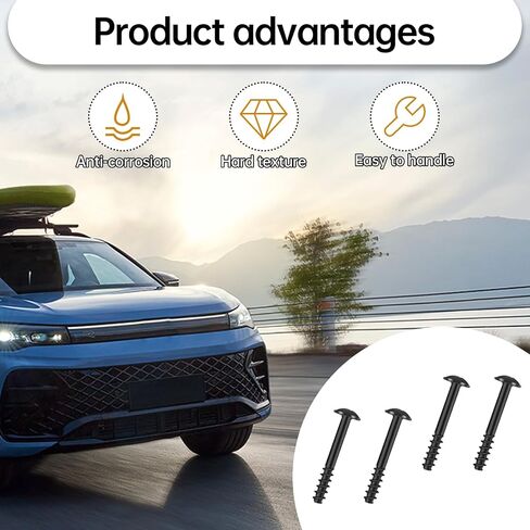 4PCS Air Filter Box Screws BAS01004 Compatible with VW 13384034, GM WHT002087, Jaguar/Range Rover C2S11217 in Saudi Arabia
