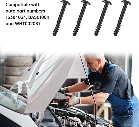 4PCS Air Filter Box Screws BAS01004 Compatible with VW 13384034, GM WHT002087, Jaguar/Range Rover C2S11217 in Saudi Arabia