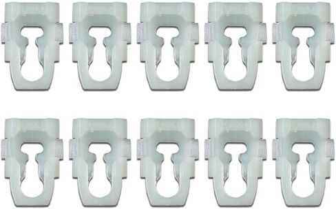 Grand Orange 20pcs Door Pane Clips متوافقة مع Chevy Pontiac Buick Oldsmobile Cadillac GM 3065575 Beige Door Pane Clips in Kuwait