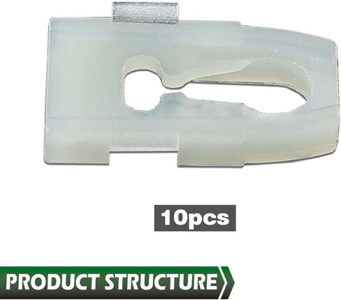 Grand Orange 20pcs Door Pane Clips متوافقة مع Chevy Pontiac Buick Oldsmobile Cadillac GM 3065575 Beige Door Pane Clips in Kuwait