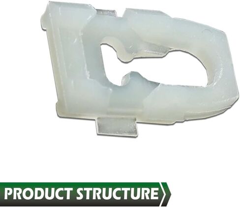 Grand Orange 20pcs Door Pane Clips متوافقة مع Chevy Pontiac Buick Oldsmobile Cadillac GM 3065575 Beige Door Pane Clips in Kuwait