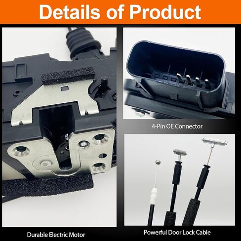 Door Lock Actuator Compatible with 2011 2012 2013 2014 2015 Sorento Rear Left Side in Saudi Arabia