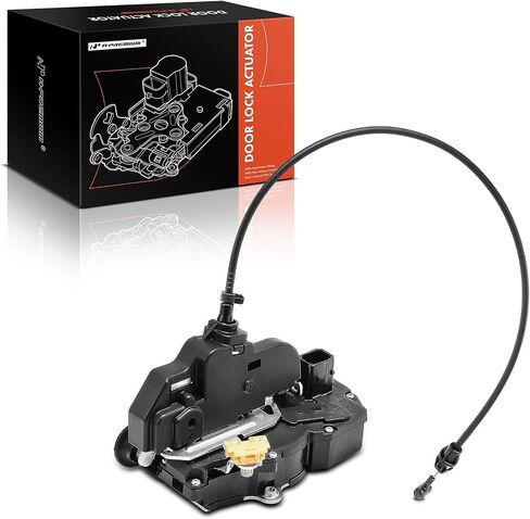 A-Premium Door Lock Latch & Cable Assembly Compatible with Hummer Models - H2 2008-2009, Sport Utility/Crew Cab Pickup - Rear Right Passenger Side, Replace# 25840364 in Saudi Arabia