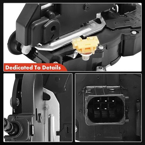A-Premium Door Lock Latch & Cable Assembly Compatible with Hummer Models - H2 2008-2009, Sport Utility/Crew Cab Pickup - Rear Right Passenger Side, Replace# 25840364 in Saudi Arabia