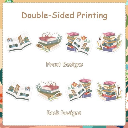 Jollyboom Storybook Baby Shower Decoration Girl, 24pcs Storybook Theme Cupcake Topper Pink Book Reading Double-Sided Printing Cake Decoration for Storybook Book Baby Shower Birthday Party Decoration in Kuwait