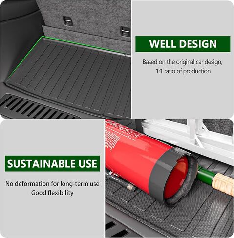 Cargo Liner Compatible with 2021-2025 Chevy Tahoe GMC Yukon Trunk Mat TPE Cargo Mat Replacement for 2021 2022 2023 2024 2025 Chevy Tahoe Accessories (Cargo Mat) in Saudi Arabia