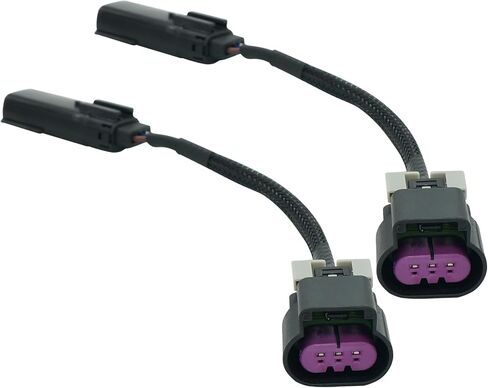 2 Pcs HID to LED Headlight Adapter Wiring Harness Connector Pigtail Plug Fit for Morimoto XB Ford F-150 2009 2010 2011 2012 2013 2014 in Saudi Arabia