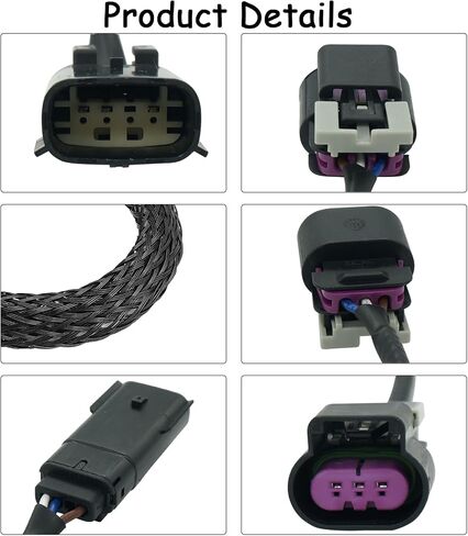 2 Pcs HID to LED Headlight Adapter Wiring Harness Connector Pigtail Plug Fit for Morimoto XB Ford F-150 2009 2010 2011 2012 2013 2014 in Saudi Arabia