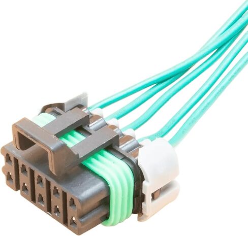 Headlights Left and Right Connector Wire Plug Pigtail Wiring harness Compatible with CHEVY Impala 2000 2001 2002 2003 2004 2005 Replacement for 10349962 10349961 in Saudi Arabia