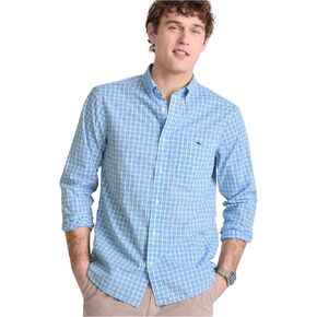 vineyard vines Men's Tobago Check Perfect Wash Poplin Shirt in Saudi Arabia