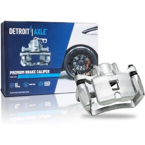 Detroit Axle - Rear Left Brake Caliper for 2006-2012 Mitsubishi Eclipse 2004-2012 Galant Disc Brake Caliper with Bracket 2007 2008 2009 2010 2011 Replacement Brake Caliper Assembly in Saudi Arabia