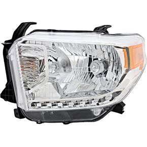 For Toyota Tundra SR/SR5/Limited Headlights Lamps Set 2014 2015 2016 2017 Halogen Driver and Passenger Side in Kuwait